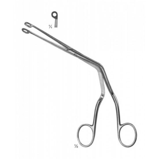 Magill catheter introducing Forceps