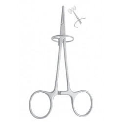  Crown & Bridge Holding Forceps With Support Ring 