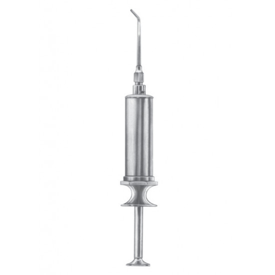  Metal Water Syringe self-filling, with1 cannula (Lure-Lock)