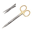 Scissors with Tungsten Carbide Inserts