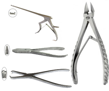 Bone Holding Forceps, Bone Rongeurs, Bone Cutting Forceps